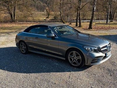 Gebraucht Mercedes C200 AMG 184 PS (135 kW) 2022 Grau Cabrio