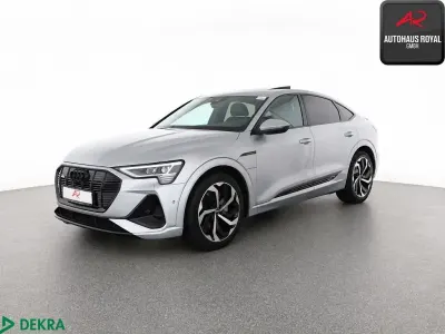 Gebraucht Audi e-tron Sportback S-Line 300 kW (408 PS) 2023 Florettsilber SUV