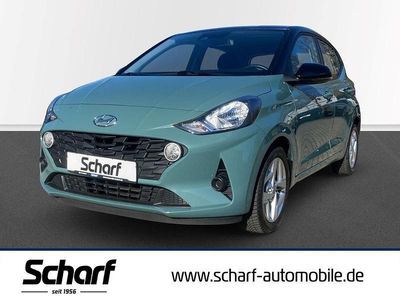 Usata Hyundai i10 Prime 84 CV (61 kW) 2022 Verde Utilitaria