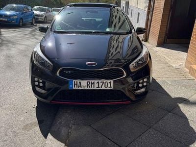 Gebraucht Kia Ceed GT-Track 204 PS (150 kW) 2016 Schwarz Kleinwagen