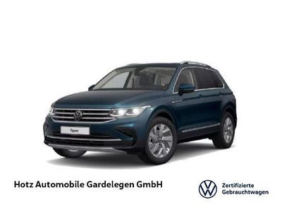Nightshade blue metallic Gebraucht 2023 VW Tiguan Elegance SUV | 26.690 € (Superpreis)