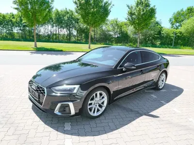 Gebraucht Audi A5 Sportback S-Line 190 PS (139 kW) 2020 Schwarz Kleinwagen