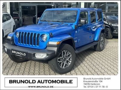 gebraucht Jeep Wrangler Unlimited WranglerSahara PHEV MY23+AKTIONSPREIS