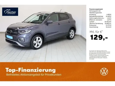 Gebraucht VW T-Cross Style 110 PS (80 kW) 2022 Grau SUV