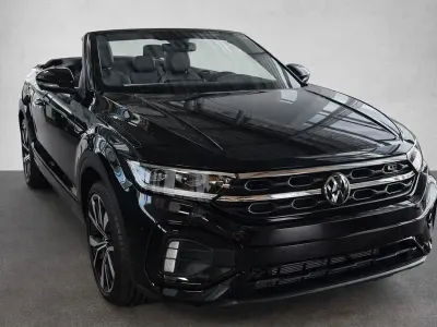Gebraucht VW T-Roc Cabriolet R-line 150 PS (110 kW) 2023 Schwarz Cabrio