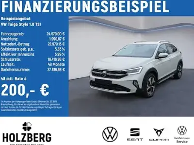 Neu VW Taigo Style 116 PS (85 kW) 2026 Grau SUV