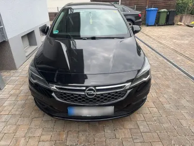 Used Opel Astra 105 HP (77 kW) 2017 Black Estate