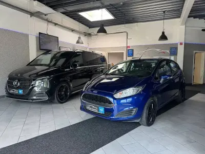 Gebraucht Ford Fiesta Trend 60 PS (44 kW) 2017 Indicblau metallic Kleinwagen