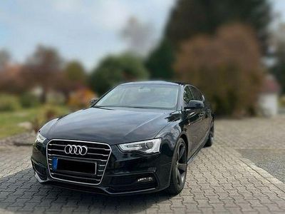 Gebraucht Audi A5 Sportback S-Line 177 PS (130 kW) 2016 Schwarz Kleinwagen