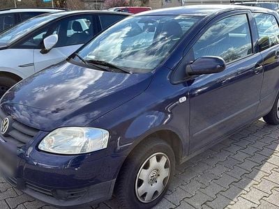 Gebraucht VW Fox 75 PS (55 kW) 2006 Blau Kleinwagen