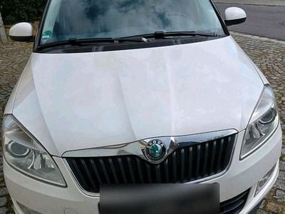 Gebraucht Skoda Roomster 75 PS (55 kW) 2012 Weiß Van / Kleinbus