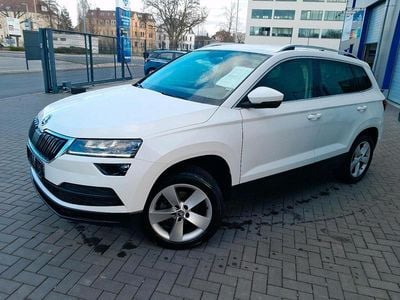 Gebraucht Skoda Karoq 150 PS (110 kW) 2019 Weiß SUV