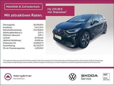 Gebraucht VW ID.3 Pro 150 kW (204 PS) 2023 Schwarz Kleinwagen