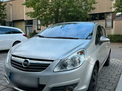 Gebraucht Opel Corsa 82 PS (60 kW) 2007 Silber Kleinwagen