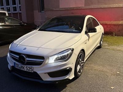 Gebraucht Mercedes CLA45 AMG AMG 381 PS (280 kW) 2016 Weiß Coupé
