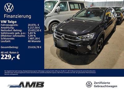 Gebraucht VW Taigo IQ Drive 116 PS (85 kW) 2025 Deep black perleffekt SUV