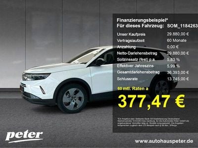 Neu Opel Grandland X Edition 146 PS (107 kW) 2025 Arktis weiß SUV