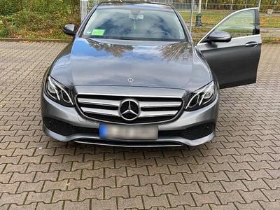 Brugt Mercedes E220 Avantgarde 194 HK (142 kW) 2018 Sølv Sedan