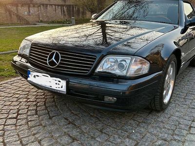 Second-hand Mercedes SL320 224 CP (164 kW) 2001 Negru Cabrio