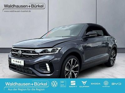 Gebraucht VW T-Roc Cabriolet R-line 150 PS (110 kW) 2025 Schwarz Cabrio
