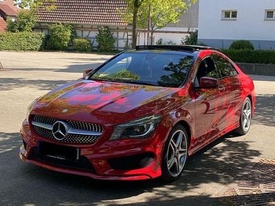 Usata Mercedes CLA180 AMG line 122 CV (89 kW) 2014 Rosso Berlina