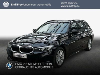Gebraucht BMW 320e Sport Line 163 PS (119 kW) 2022 Schwarz Kombi