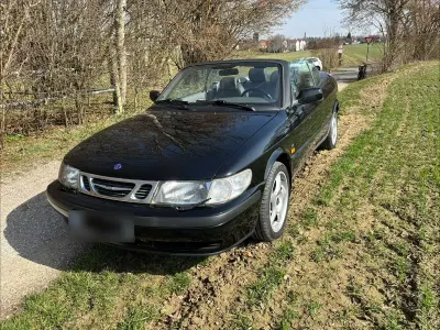 Gebraucht Saab 9-3 Cabriolet 154 PS (113 kW) 2000 Schwarz Cabrio