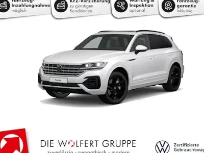 Gebraucht VW Touareg R-line 340 PS (250 kW) 2022 Oryxwhite perlmutteffekt SUV