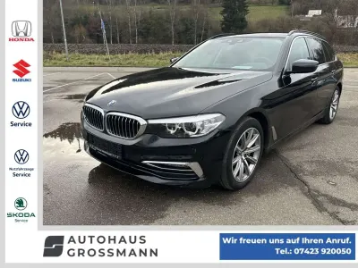 Gebraucht BMW 530 Luxury Line 265 PS (194 kW) 2019 Saphirschwarz metallic Kombi