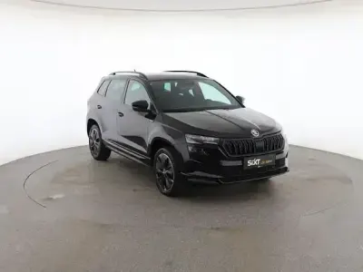 Second-hand Skoda Karoq SportLine 150 CP (110 kW) 2025 Negru SUV