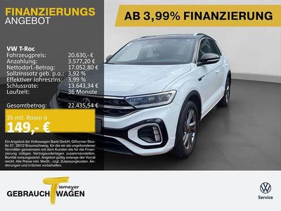 Begagnad VW T-Roc R-line 110 HK (80 kW) 2023 Vit SUV