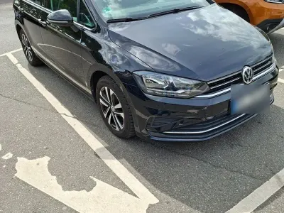 Gebraucht VW Golf Sportsvan 150 PS (110 kW) 2019 Schwarz Van / Kleinbus