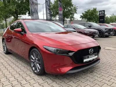 Gebraucht Mazda 3 Selection 150 PS (110 kW) 2021 Rot Limousine