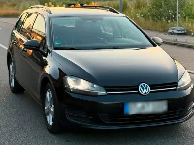 Gebraucht VW Golf VII Highline 150 PS (110 kW) 2014 Schwarz Kombi