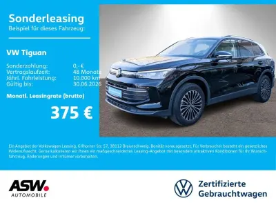 Gebraucht VW Tiguan Goal 150 PS (110 kW) 2025 Grenadillschwarz metallic SUV