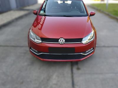 Gebraucht VW Polo Comfortline 90 PS (66 kW) 2015 Rot Kleinwagen