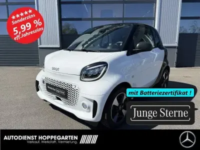 Brugt Smart ForTwo Electric Drive Exclusive 60 kW (82 HK) 2024 Hvid