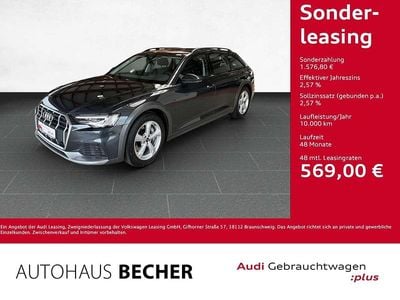 Grau Gebraucht 2024 Audi A6 Allroad Kombi | 53.990 €
