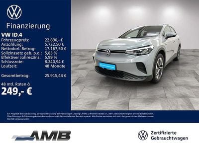 Gebraucht VW ID.4 Pure 125 kW (170 PS) 2023 Mondsteingrau SUV