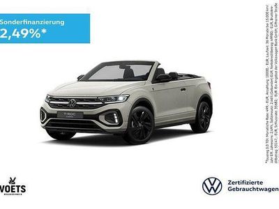 Gebraucht VW T-Roc Cabriolet R-line 150 PS (110 kW) 2025 Grau Cabrio
