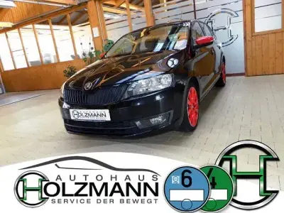 Gebraucht Skoda Rapid 90 PS (66 kW) 2016 Schwarz Limousine
