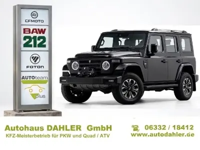 Neu BAW 212 166 PS (122 kW) 2026 Schwarz SUV