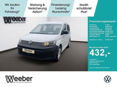 Gebraucht VW Caddy 114 PS (83 kW) 2022 Weiß Van / Kleinbus