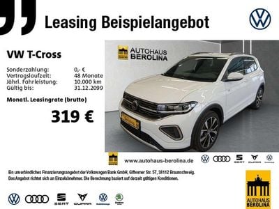 Neu VW T-Cross R-line 116 PS (85 kW) 2025 Pure white SUV