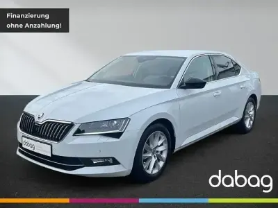 Gebraucht Skoda Superb Style 150 PS (110 kW) 2019 Weiß Limousine