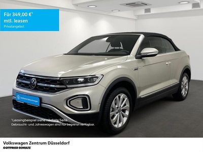 Brugt VW T-Roc Cabriolet Style 150 HK (110 kW) 2024 Sølv Cabriolet