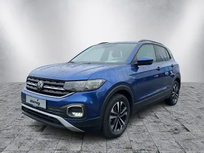 Gebraucht VW T-Cross United 95 PS (69 kW) 2021 Blau SUV