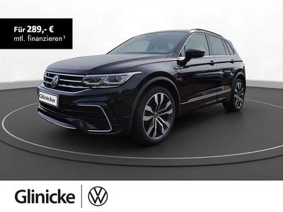 Schwarz Gebraucht 2021 VW Tiguan R-line SUV | 38.270 € (Teuer)