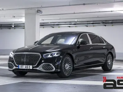 Neu Mercedes S580 Active 537 PS (394 kW) 2026 Schwarz Limousine