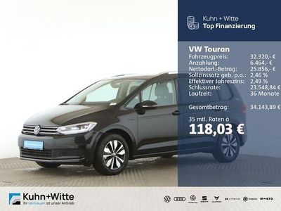 Gebraucht VW Touran Goal 150 PS (110 kW) 2025 Schwarz Van / Kleinbus